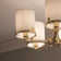 Fig 5-Light Shaded Chandelier
