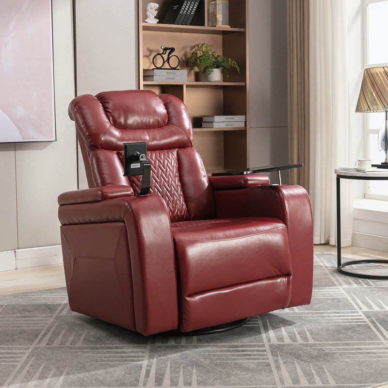 Fauteuil inclinable de 270 po, Rouge