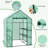 56" W x 56" D Greenhouse