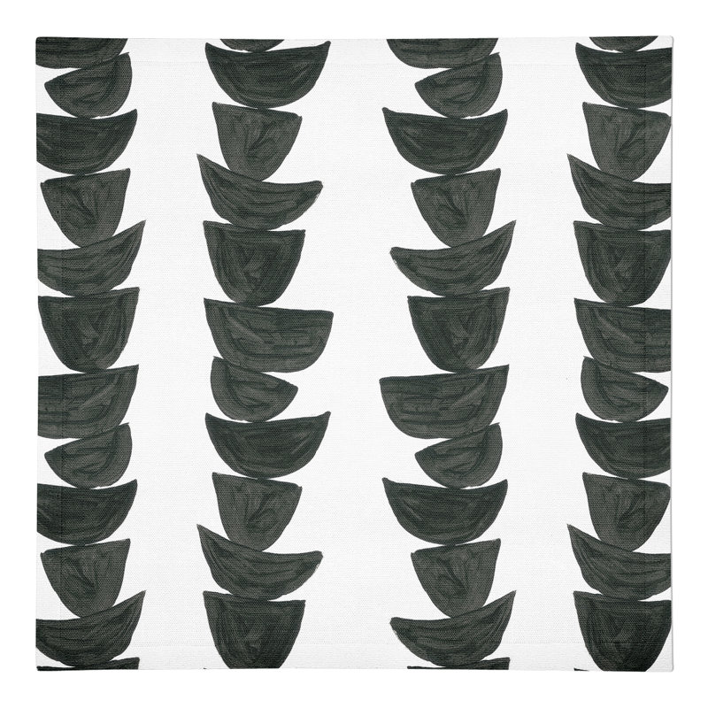Serviette monochromatique empilée 10 po