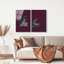 Delicate Spring Set High-Gloss Frameless Acrylic Glass Wall Art Abstract Print by Oliver Gal, Ready to Hang, 10 x 15-1925993158-1925993175