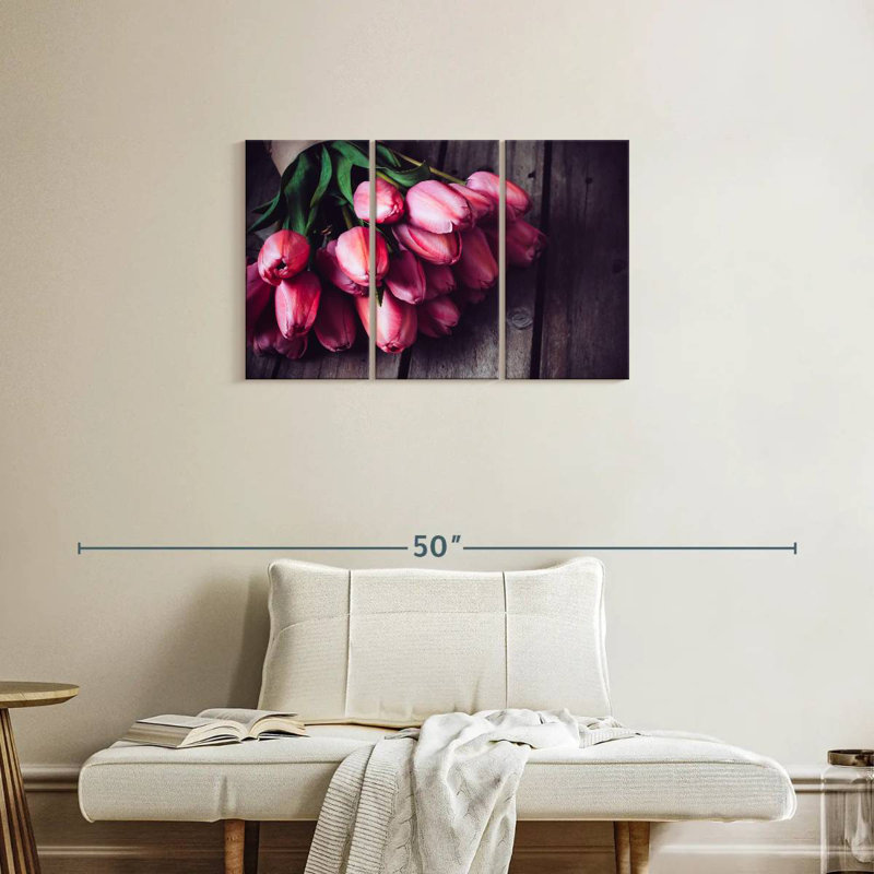 Tulipes roses Harnek, H 20 po x l 33 po