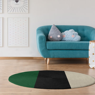 Chenille Striped Indoor Rug