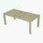 Ensemble de table de salle à manger extensible 6 pièces avec banc