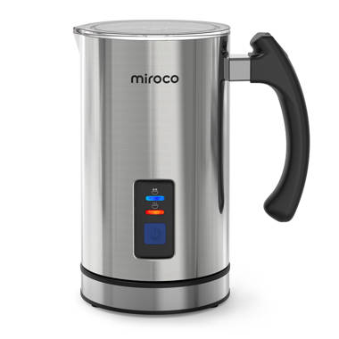 Miroco Milk Frother, Stainless Steel Milk Steamer , Automatic Foam