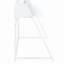 Bureau d'ordinateur, bureau personnel, ordinateur portable, tablettes de rangement, l 48 po, travail, stratifié blanc, métal blanc, contemporain, moderne-995606175