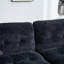 Canapé modulaire à deux places avec assise profonde, revêtement en chenille et rembourrage double couche pour un confort et un style maximaux dans tout espace de vie.-2085643455
