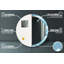 Huldar Glass Flat Wall Mirror