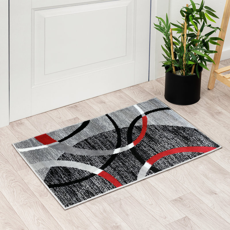 Cobbett Abstract Indoor Rug, Rectangle 2' x 3'4''