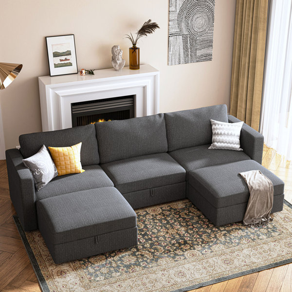 HONBAY 5 - Piece Upholstered Sectional | Wayfair