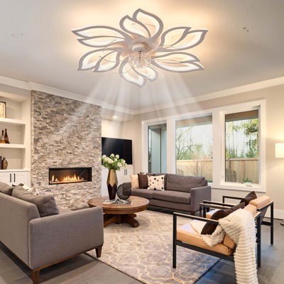 Faiyaaz 14'' Ceiling Fan with LED Lights