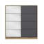 Armoire-penderie 2 portes avec 2 tiroirs-2045342444