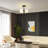 Komatke Glass Semi Flush Mount-622962144
