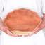 Assiette plate en acacia 10 po Clam (ensemble de 4)