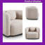 Mobilier de salon 1 place Boucle