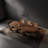 Industrial Style Rectangular Solid Wood Dining Table-678143617