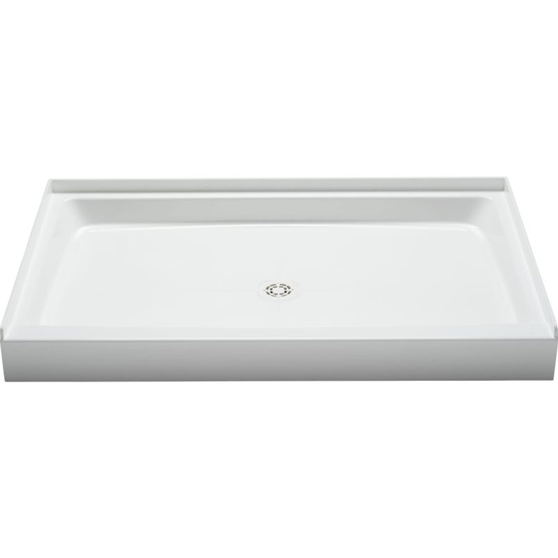 Base de douche simple 54 po x P 34 po