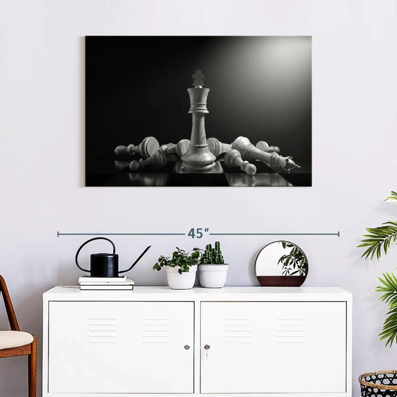 Senne King Of Chess, 24" H x 36" W
