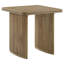 Ensemble de table basse et table de bout en bois biologique rustique