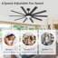 Ventilateur de plafond Modern Farmhouse-720925185