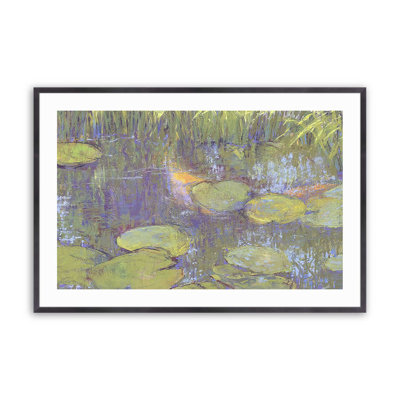 «Game of Shadows» encadré sur papier par Carol Strock Wasson