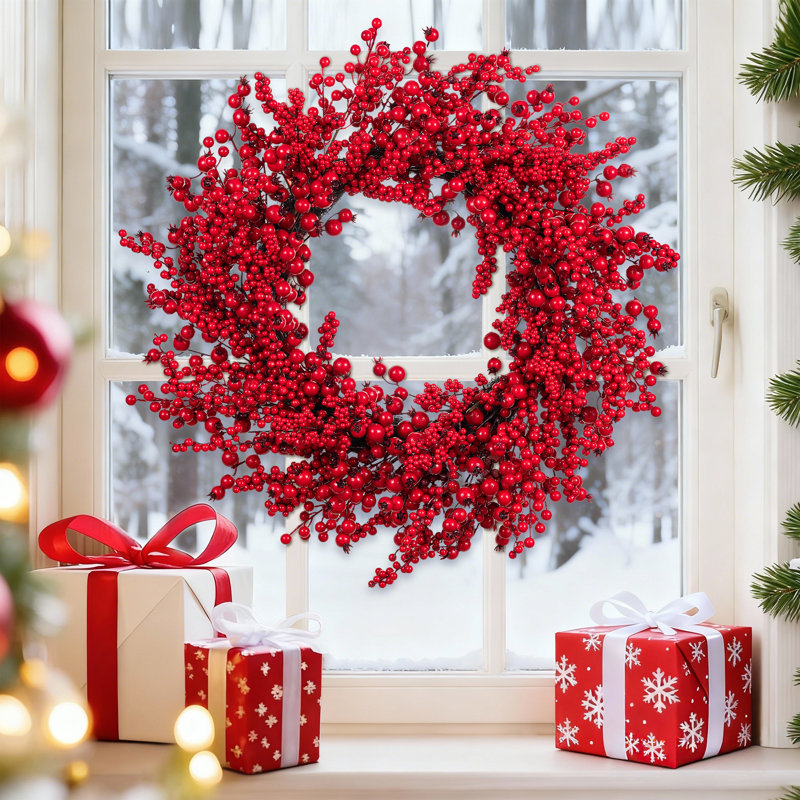 Couronne de Noël 28 po