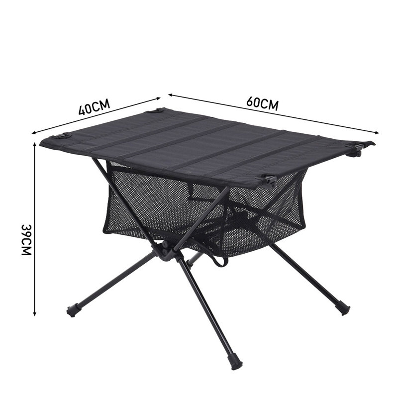 Rectangular Folding Table, 39cm H x 60cm W x 40cm D