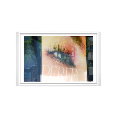 Chicago. Sephora Window Reflection Print