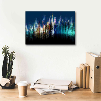 'Dusk B' by David Manlove, Giclee Canvas Wall Art