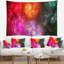 Tapisserie galaxies amas stellaires multicolore abstract multi color-28495366