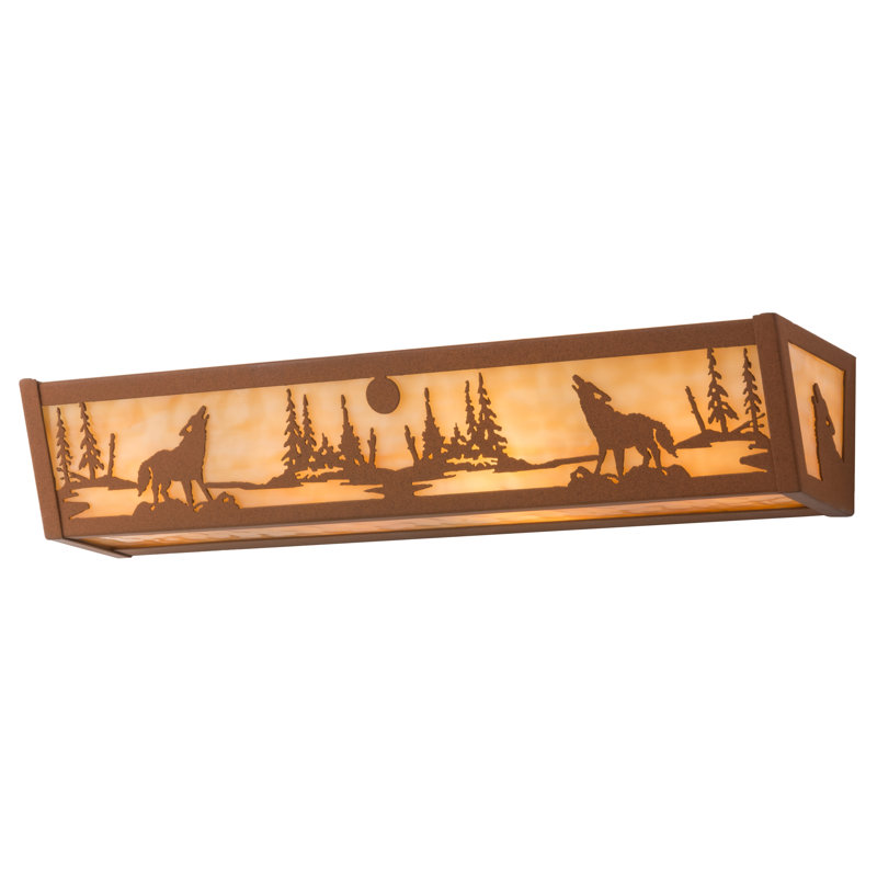 Rustic Lodge 4 - Light Bath Bar