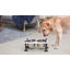 Mangeoire en bois pour chien-110590397