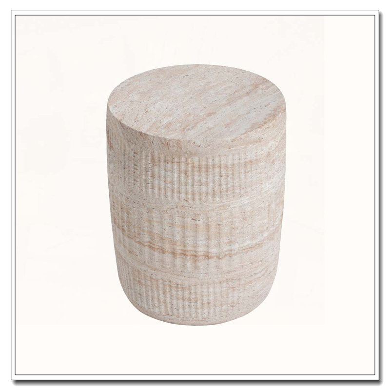 Table d'appoint d'extérieur en béton