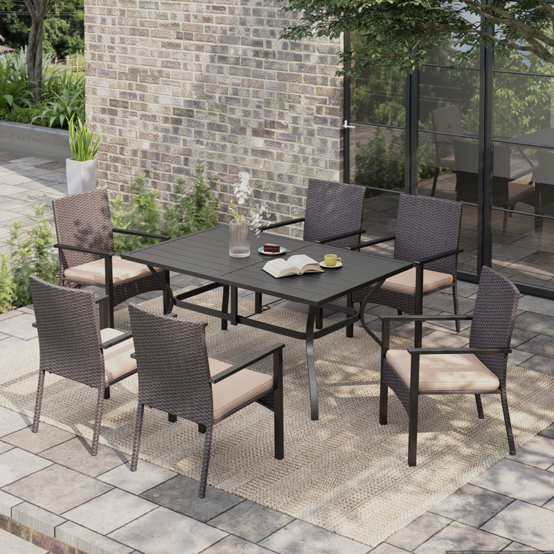 6 - Person Patio Dining Set with