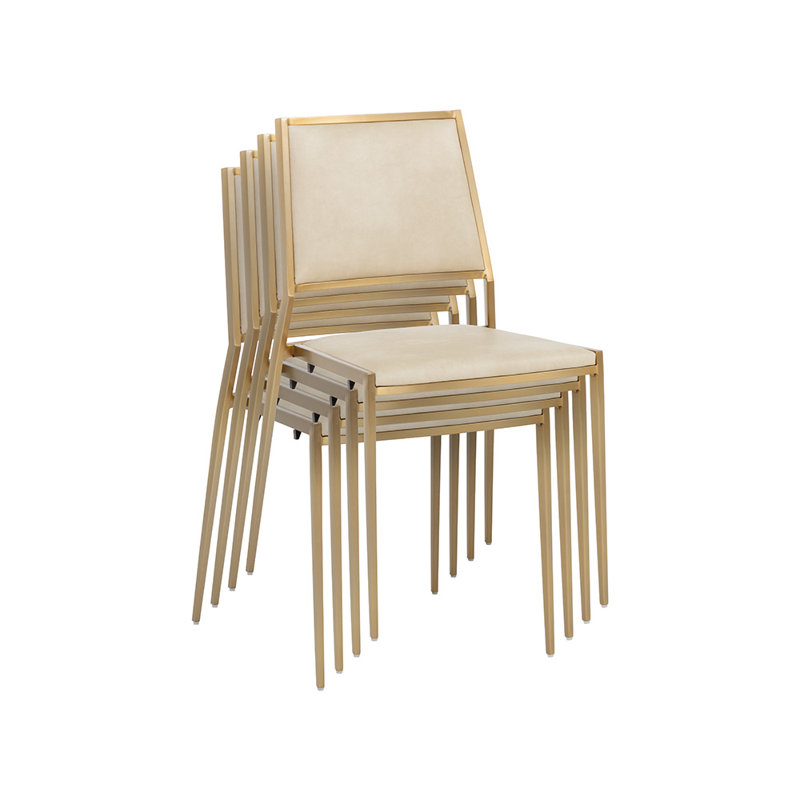 Odilia Upholstered Dining Chair, Cream