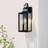 Schock Motion Sensor Outdoor Wall Light(Set of 2)