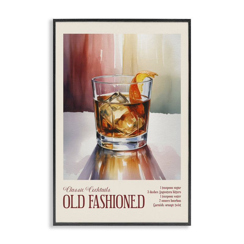 Giclée encadrée à l'ancienne, par Andreas Magnusson, H 18 po x l 12 po, Giclée encadrée noir minuit
