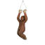 Statue orang-outan portable, the hanging bébé