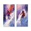 Ensemble de 2 pièces d'art mauve «Slopestyle»-368692822-368692818