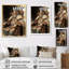 «Bracking Emperor Charl Allemagne Carolingian Portrait II», reproduction sur toile-66638051-66638048