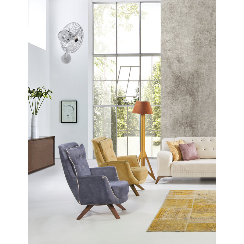 Ventilateur mural 20 "Matthews Fan Company, Chrome