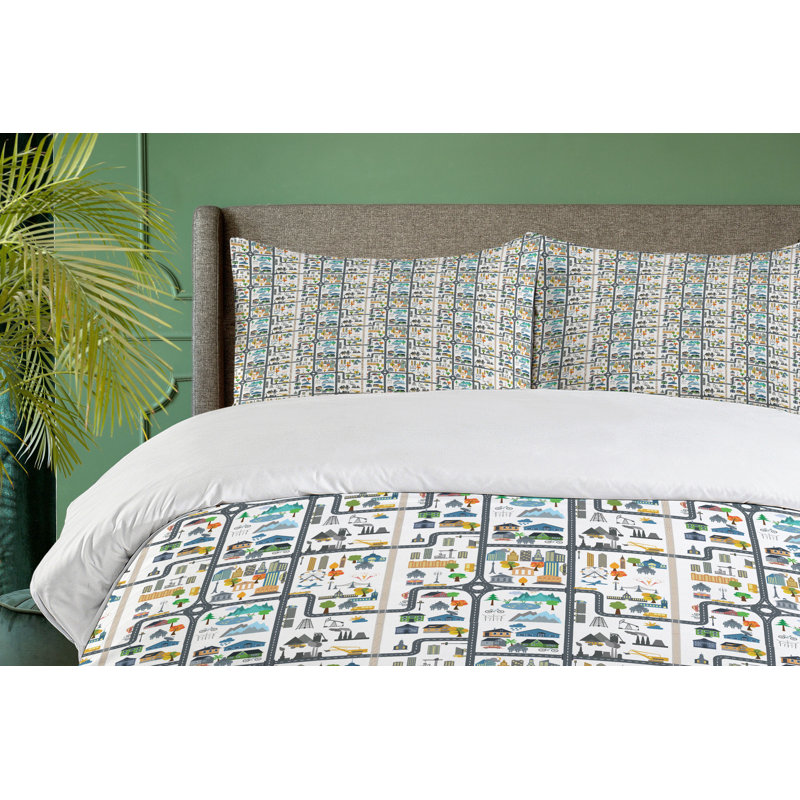No Duvet Cover, California King Duvet Cover + 2 Standard Shams