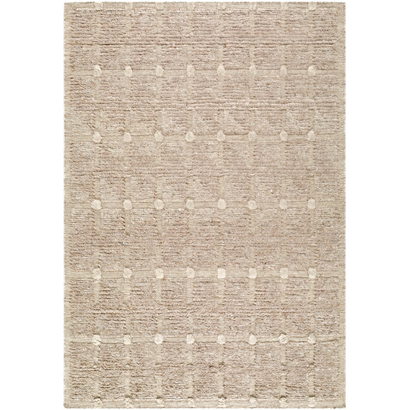 Hans Wool Geometric Area Rug, Rectangle 9' x 12'