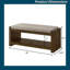 Banc de rangement avec repose-pieds et coussin amovible Panora-1208264099