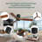 52 Inch Low Profile Ceiling Fan DC 3 Wood Fan Blade Noiseless Reversible Motor Remote Control Without Light