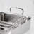 Small Polished Roaster With Rack