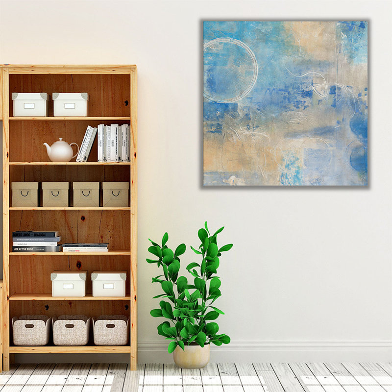 «Systematic I», reproduction d'art sur toile, H 20 po x l 20 po