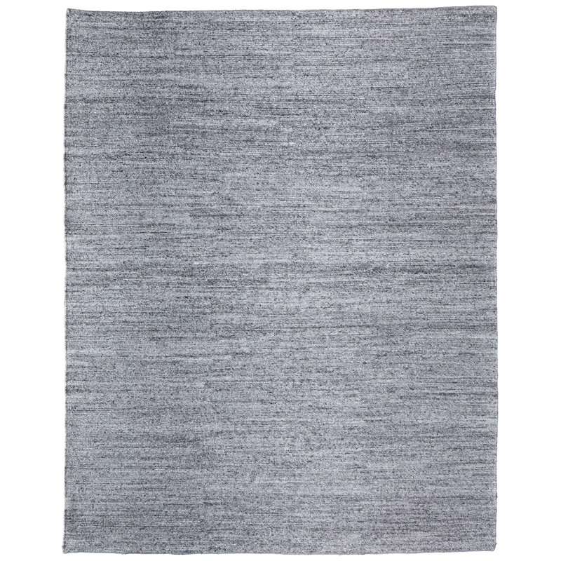 Kennell Modern Solid Area Rug by Thom Filicia, Rectangle 2' x 3', Charcoal