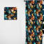 Celestial Whispers Paisley Motif I - Rideau floral - Rideau floral obscurcissant - 1 panneau-107594424