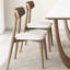 Ensemble de table de salle à manger rectangulaire en bois massif fritté pour 4 personnes-2085619422